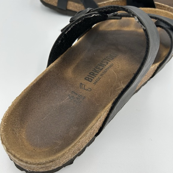 Birkenstock Mayari Toe Loop Sandals EU 41 US 10 Regular Black Comfort - Picture 6 of 7